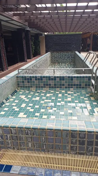 Andakira, Patong — the old mosaic pool before the works