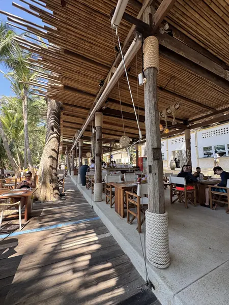 Banana Beach, Phuket — Bar and Terrace Floors — the bar floor in use
