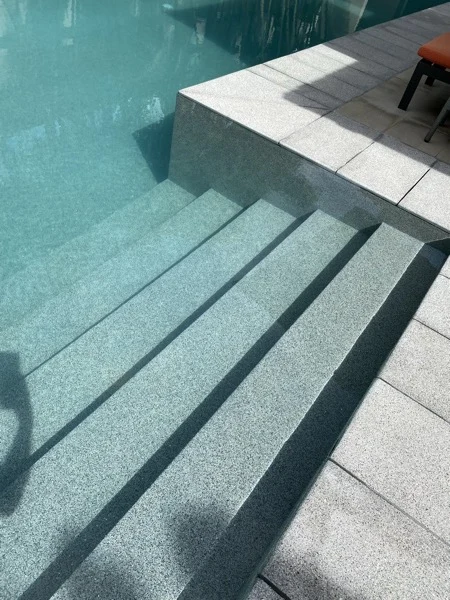 Private Residence, Bang Tao — the steps in the new finish
