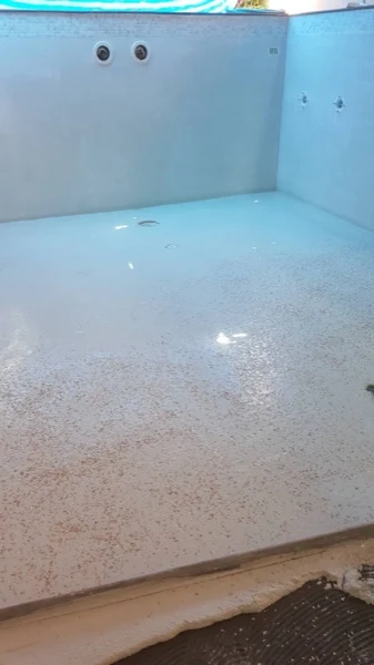 Bayview Lodge — the floor washed