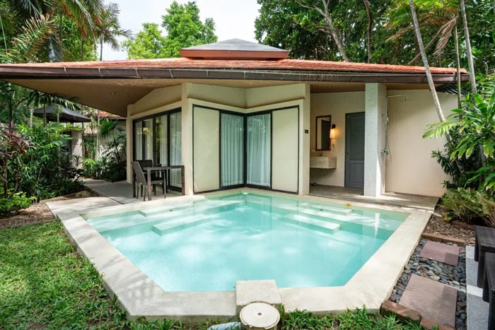 Dewa Resort — the villa pool