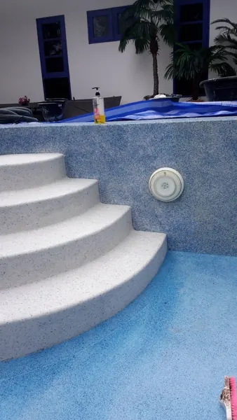 Guesthouse, Kathu — the new steps in the finish