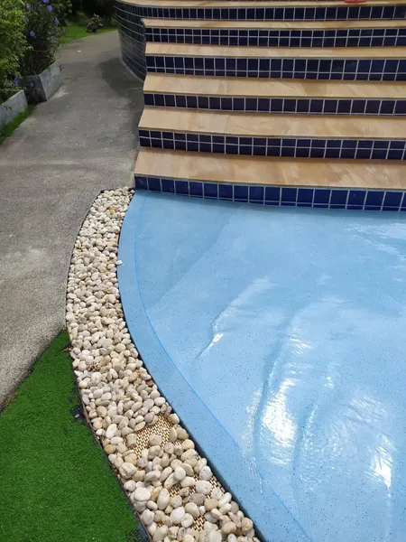 Karon Butterfly Condominium — the new finish along the pool edge
