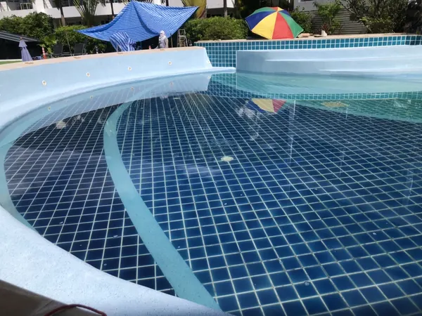 Karon Butterfly Condominium — the pool starting to fill