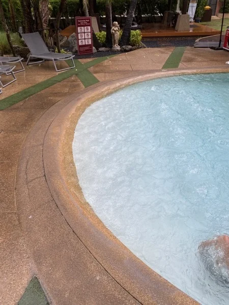 Kata Sea Breeze — the pool edge before the works