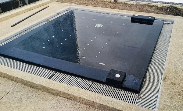 Mai Khao Dream Villa Resort — the PebbleCrete Glass Carbon Black jacuzzi