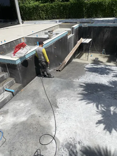 Private Residence, Laguna — work on the shell