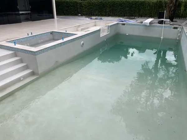 Private Residence, Laguna — the raised spa pool in the corner