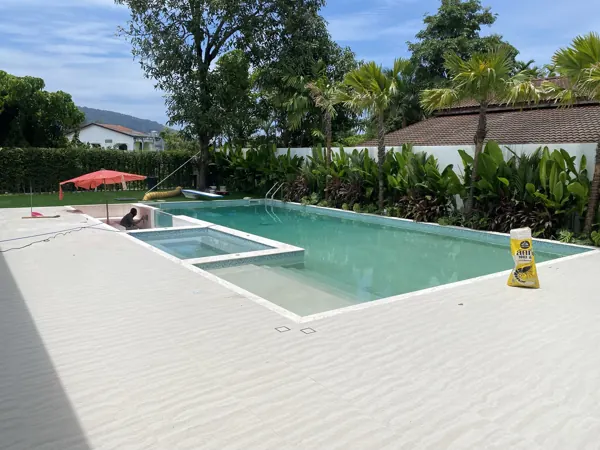 Private Residence, Laguna — the pool and the terrace