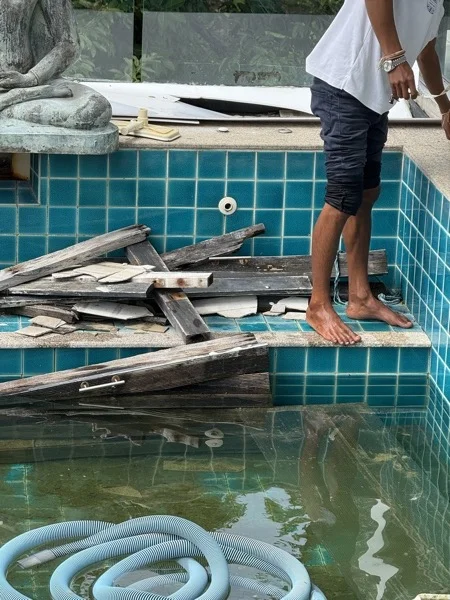 Pool renovation by Pebble Pools