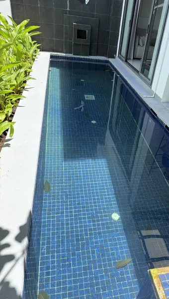 Private Villa, Bang Tao — the pool before the renovation