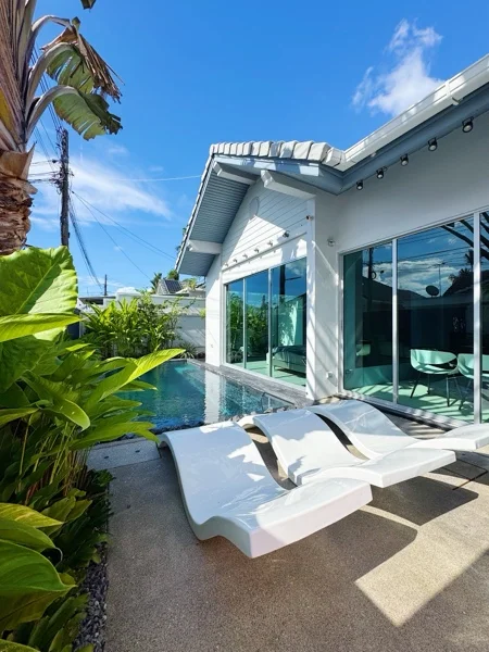 Private Villa, Nai Yang — Royal Blue — new pool by Pebble Pools