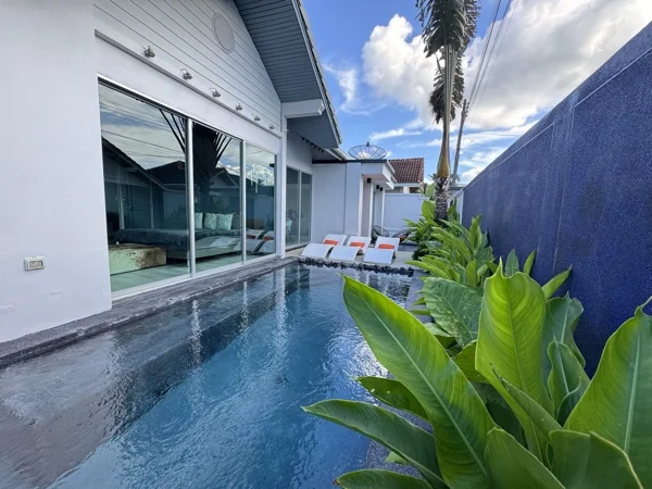 Private Villa, Nai Yang — Royal Blue — new pool by Pebble Pools