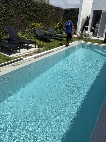Private Villa, Pasak — Alaska Ice — the pool and the villa terrace