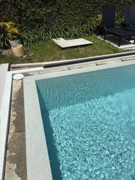 Private Villa, Pasak — Alaska Ice — the overflow edge after filling