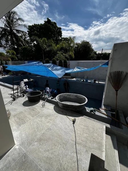 Private Villa, Phuket — Monsoon Grey — new pool by Pebble Pools