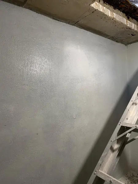 Sea Stone Private Pool Villas — a waterproofed sump tank wall