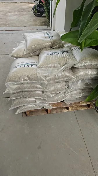 Sea Stone Private Pool Villas — pebbleCrete bags delivered to site