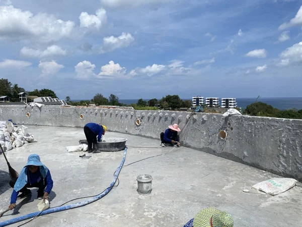 The SIS Kata — working on the rooftop pool