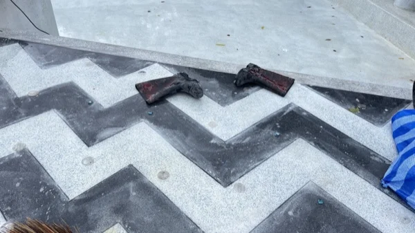 The SIS Kata — the chevron pattern at the pool edge