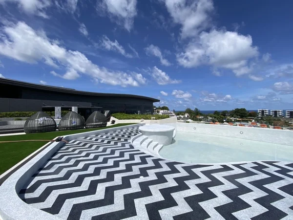 The SIS Kata — the pool above the bay