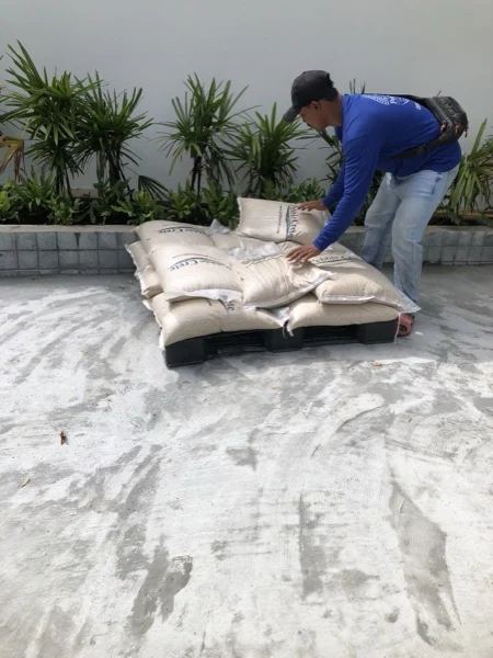 Sugar Marina Lagoon — material delivered to the site