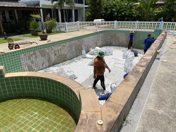 Private Villa, Khao Lak — demolition starts