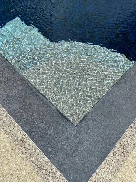 Vista del Mar, Naithon — Sea-View Pool — the steps under water