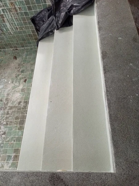 Wyndham Grand Phuket Kalim Bay — the finished step and bench together