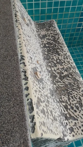 Wyndham Grand Phuket Kalim Bay — the old lounger surface demolished before renewal