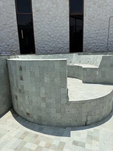 Zima Spa & Wellness, Rawai — the plunge pools before demolition