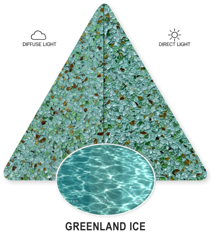 Greenland Ice — PebbleCrete Classic sample illustration