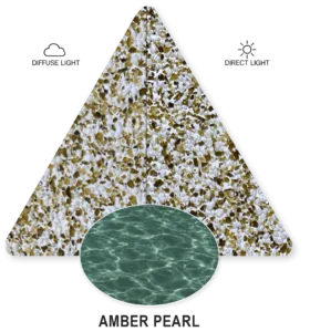 Amber Halo — PebbleCrete Supreme sample illustration