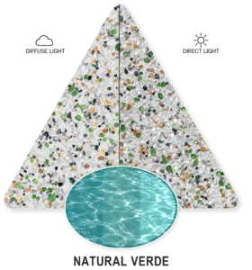Verde Natural — PebbleCrete Supreme sample illustration